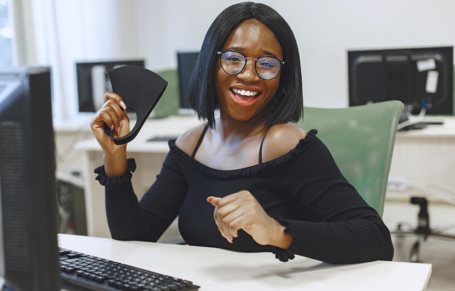 Front-end workshop environment showing collaborative learning setup